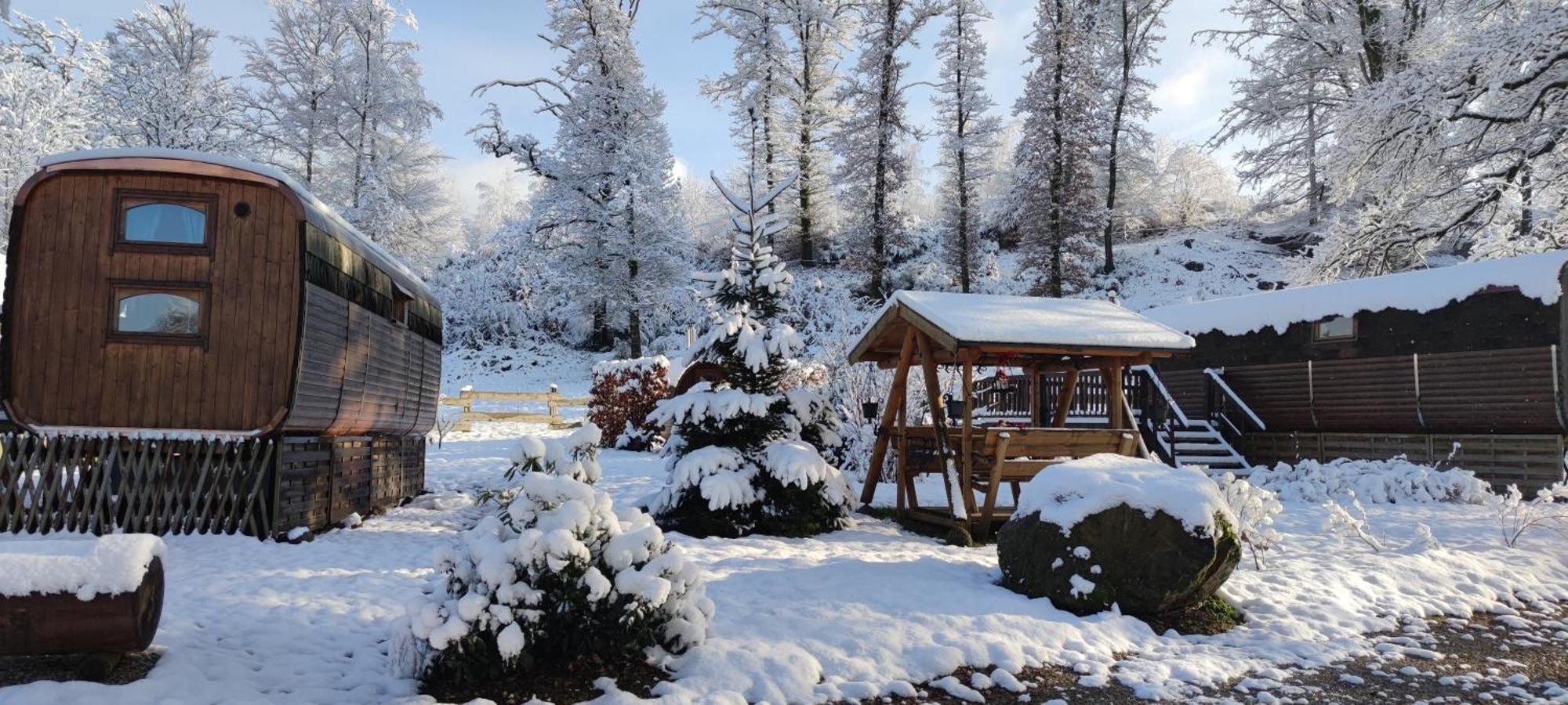 Hotel Ma Roulotte sous les Chênes la passionnée Raon-aux-Bois Exterior foto