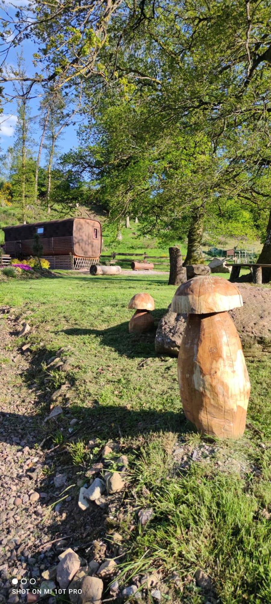 Hotel Ma Roulotte sous les Chênes la passionnée Raon-aux-Bois Exterior foto