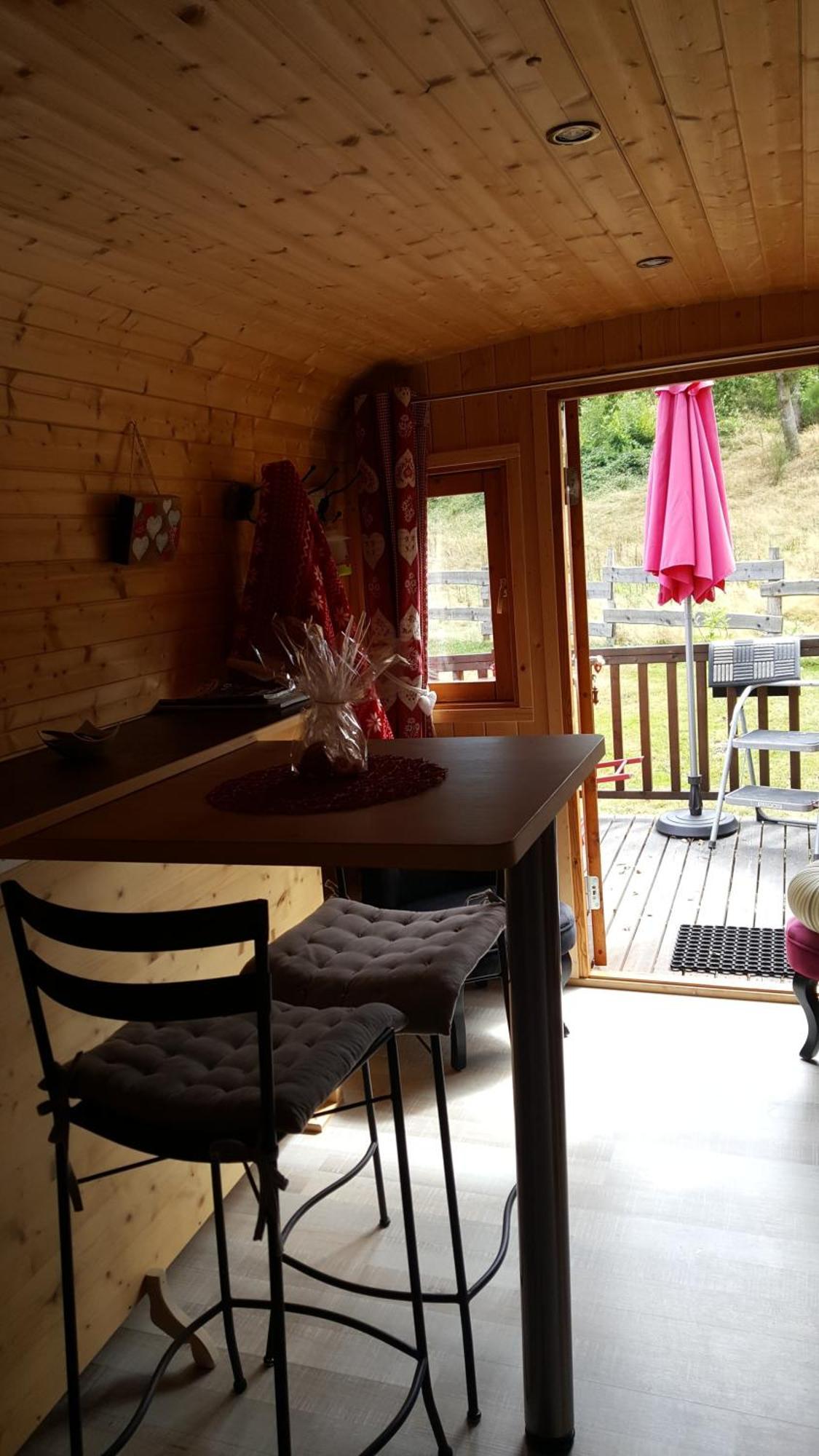 Hotel Ma Roulotte sous les Chênes la passionnée Raon-aux-Bois Exterior foto